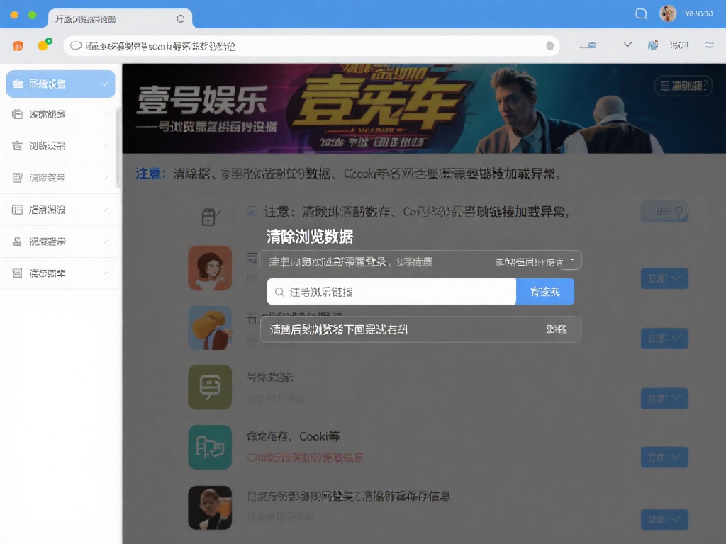 浏览器中积累的缓存和Cookie可能会导致链接加载